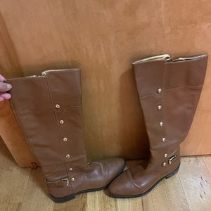 Michael Kors tan boots
